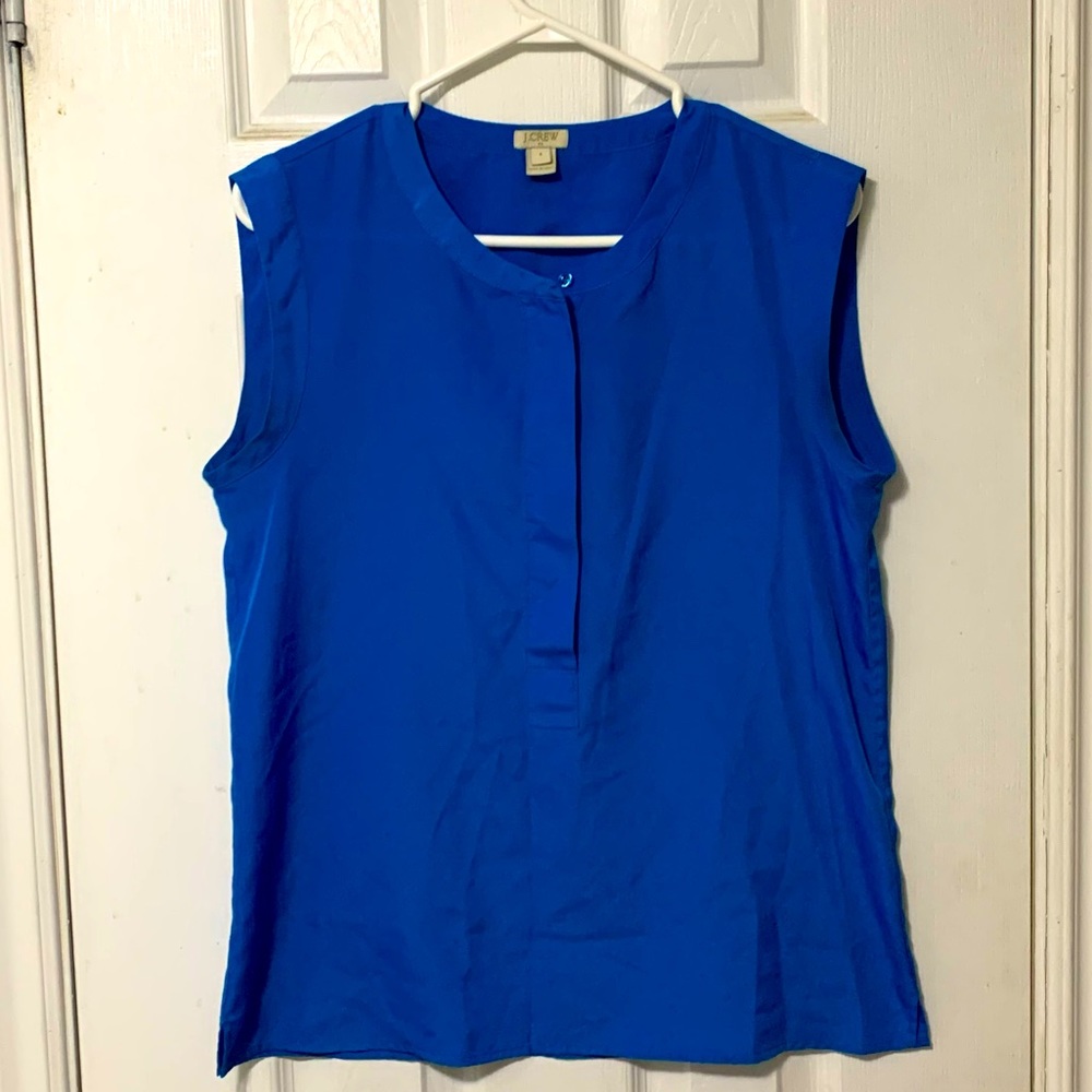 Half Button-Up Blouse